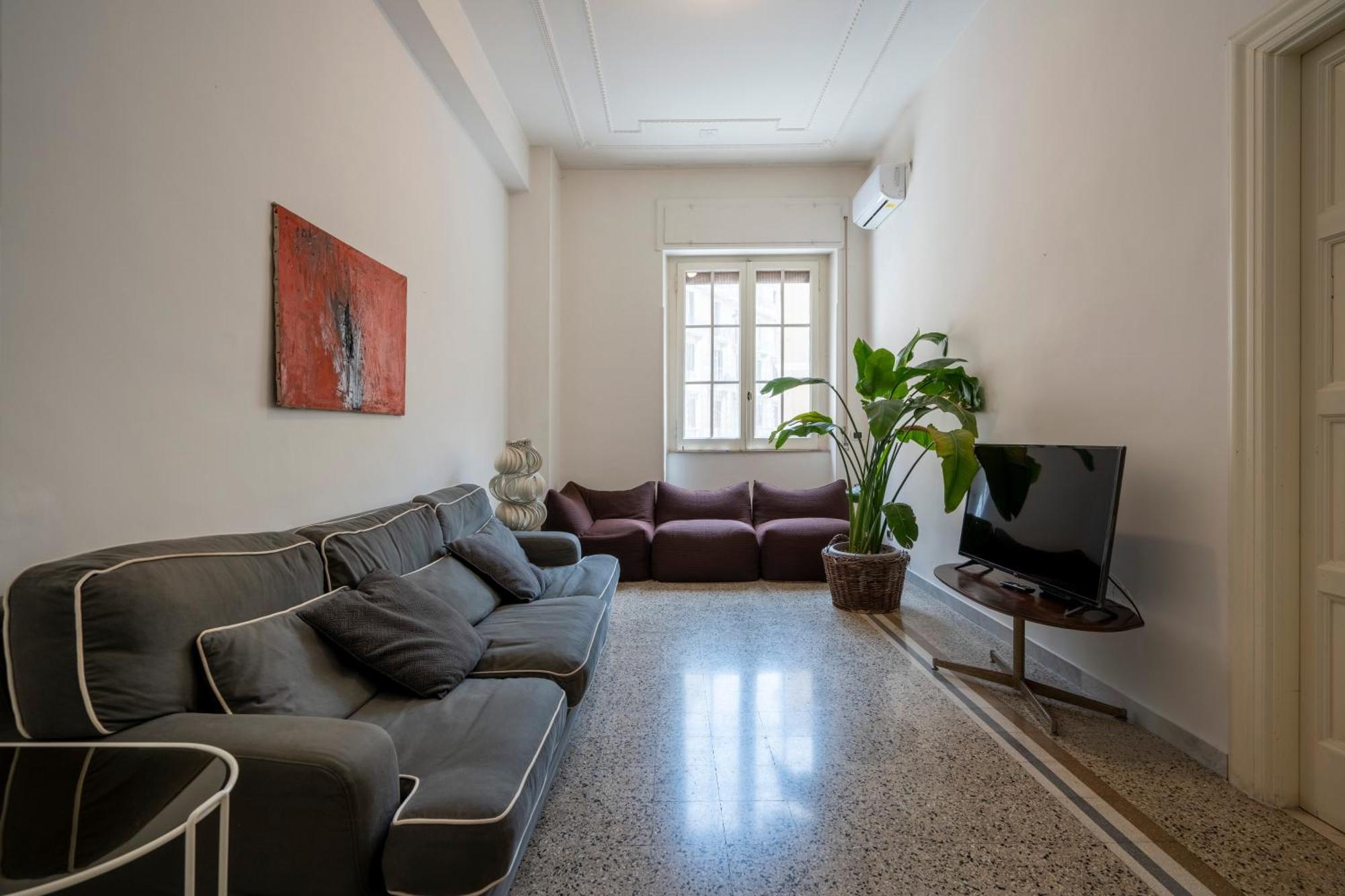 Zaum House, Quartiere Umbertino. 120 Mq Apartment Бари Екстериор снимка